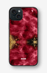 iPhone 15 Plus Hard Case – Burgendy Shimmer - View 1