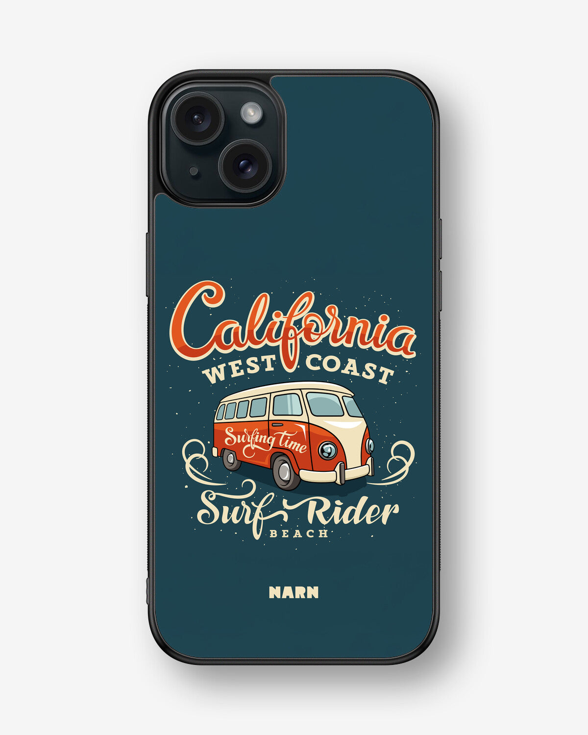 iPhone 15 Plus Hard Case – California Surf - View 1