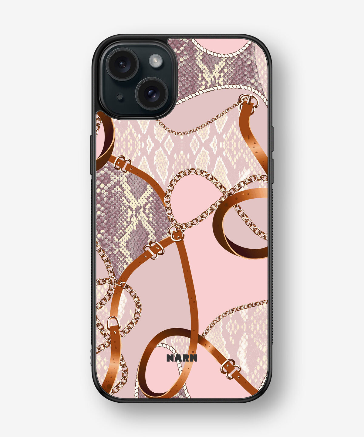 iPhone 15 Plus Hard Case – Chains - View 1