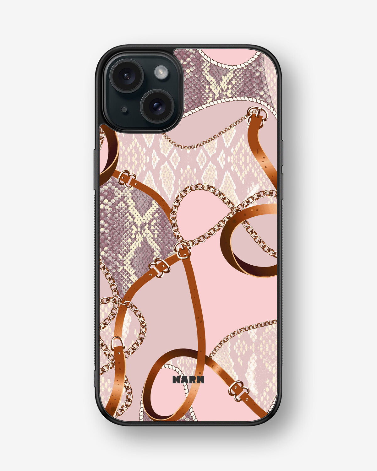 iPhone 15 Plus Hard Case – Chains - View 1