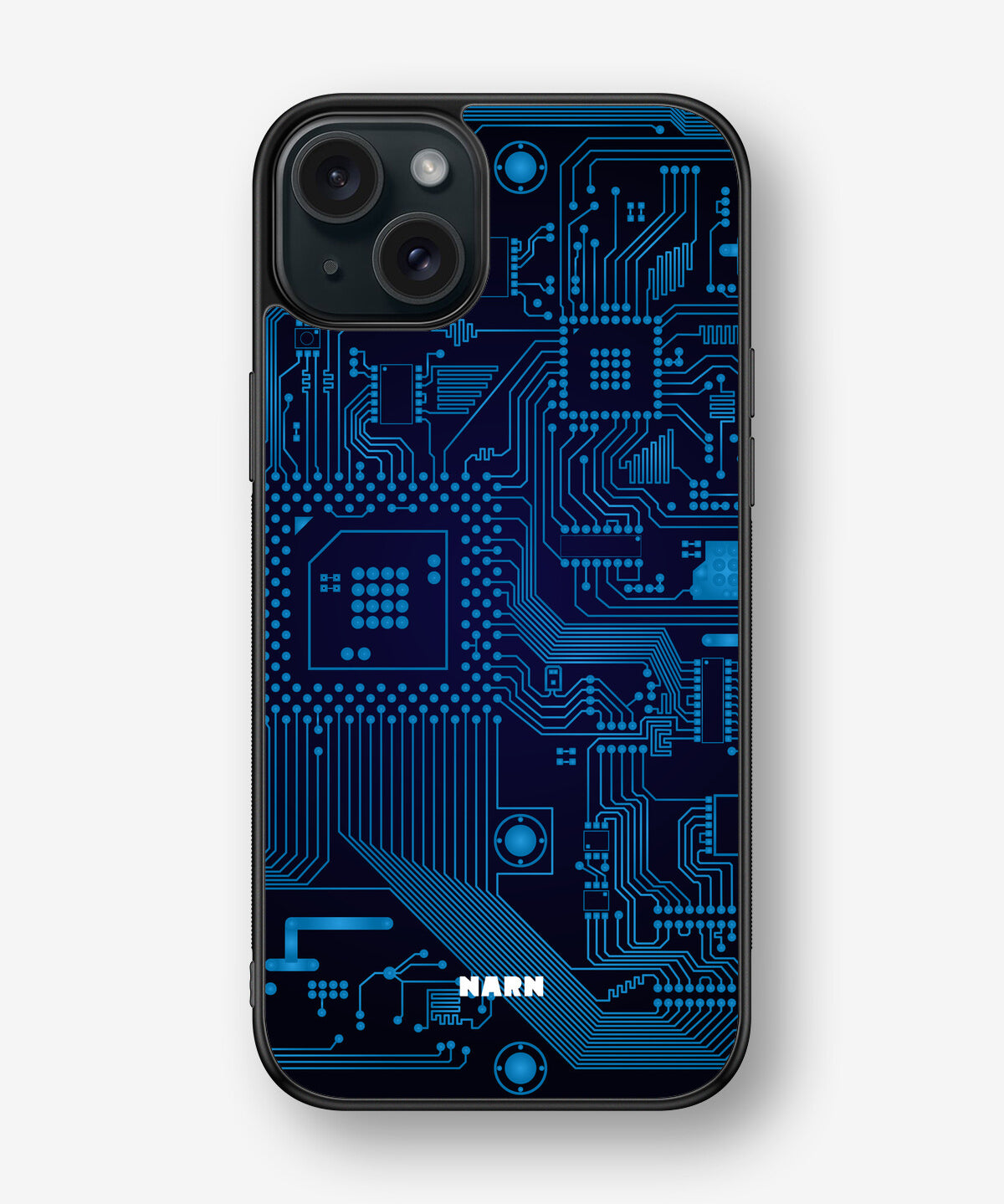 iPhone 15 Plus Hard Case – Circuit Board - View 1