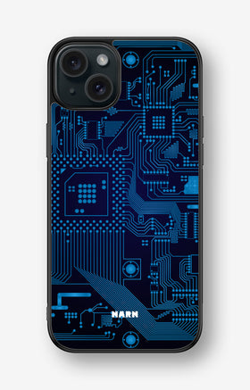 iPhone 15 Plus Hard Case – Circuit Board - View 1