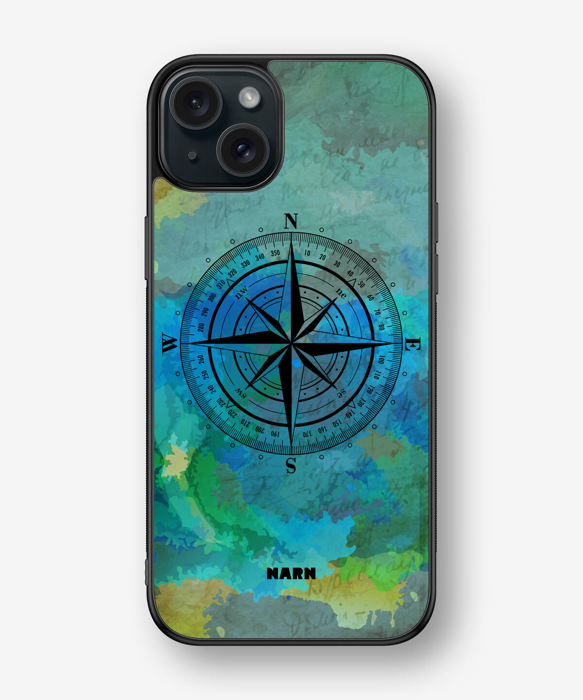 iPhone 15 Plus Hard Case – Compass - View 1