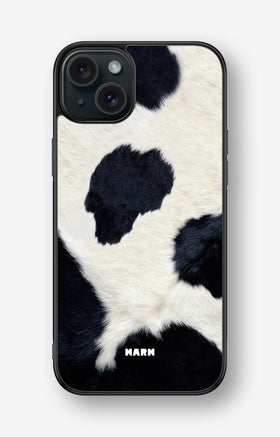 iPhone 15 Plus Hard Case – Cow Skin - View 1