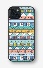 iPhone 15 Plus Hard Case – Cute Pattern - View 1