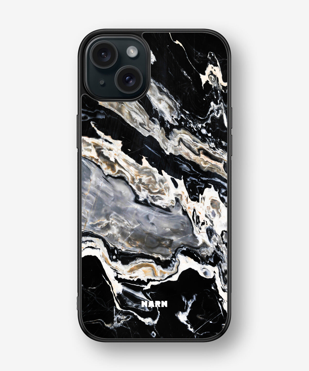 iPhone 15 Plus Hard Case – Dark Swirl - View 1