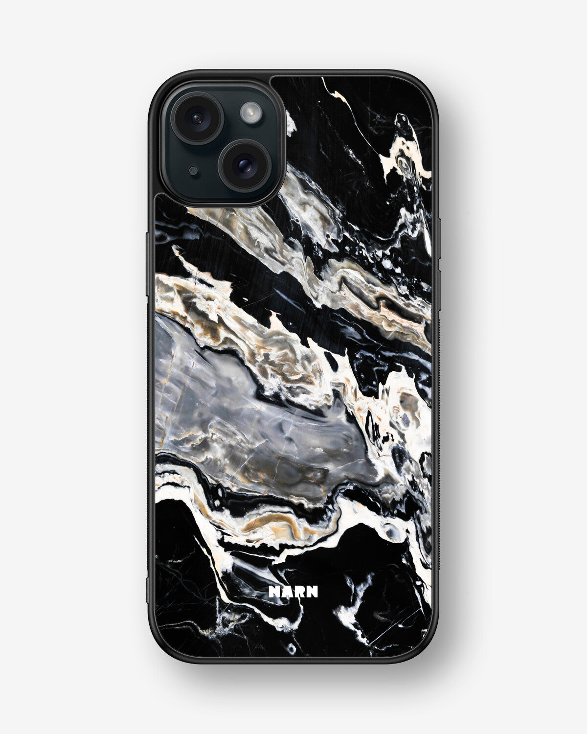 iPhone 15 Plus Hard Case – Dark Swirl - View 1