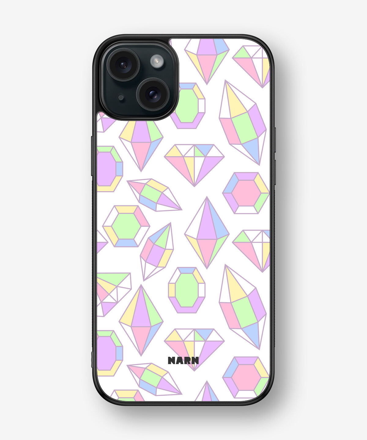 iPhone 15 Plus Hard Case – Diamonds - View 1