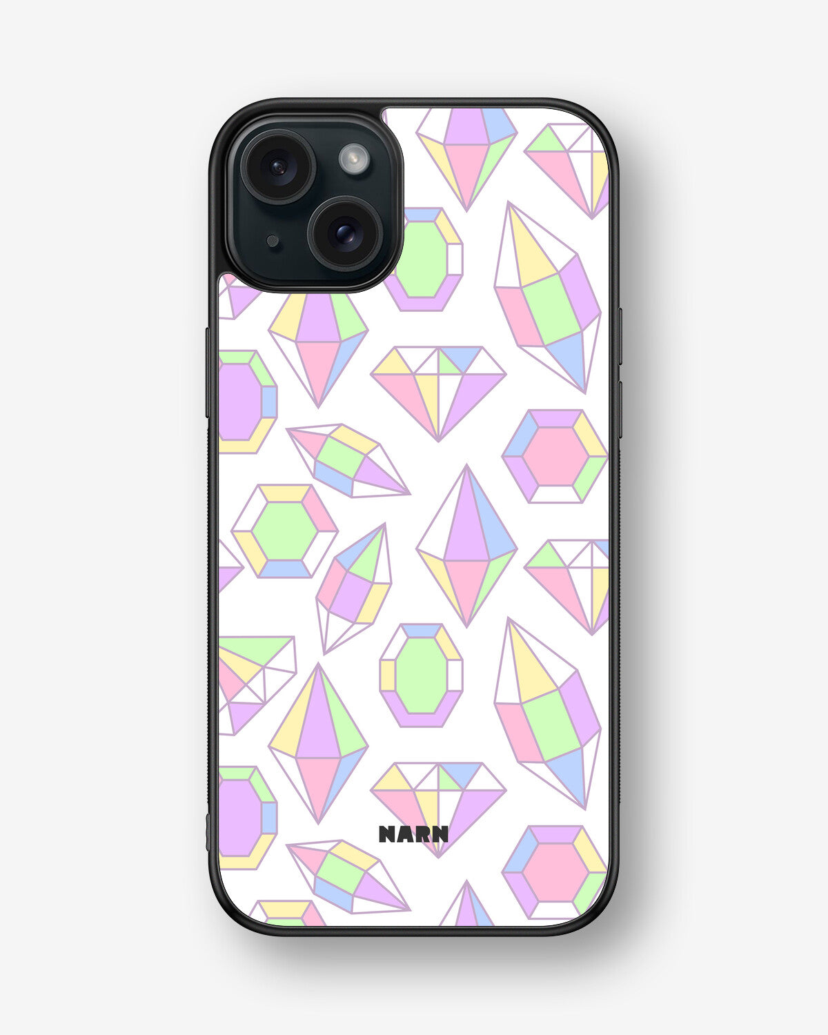 iPhone 15 Plus Hard Case – Diamonds - View 1