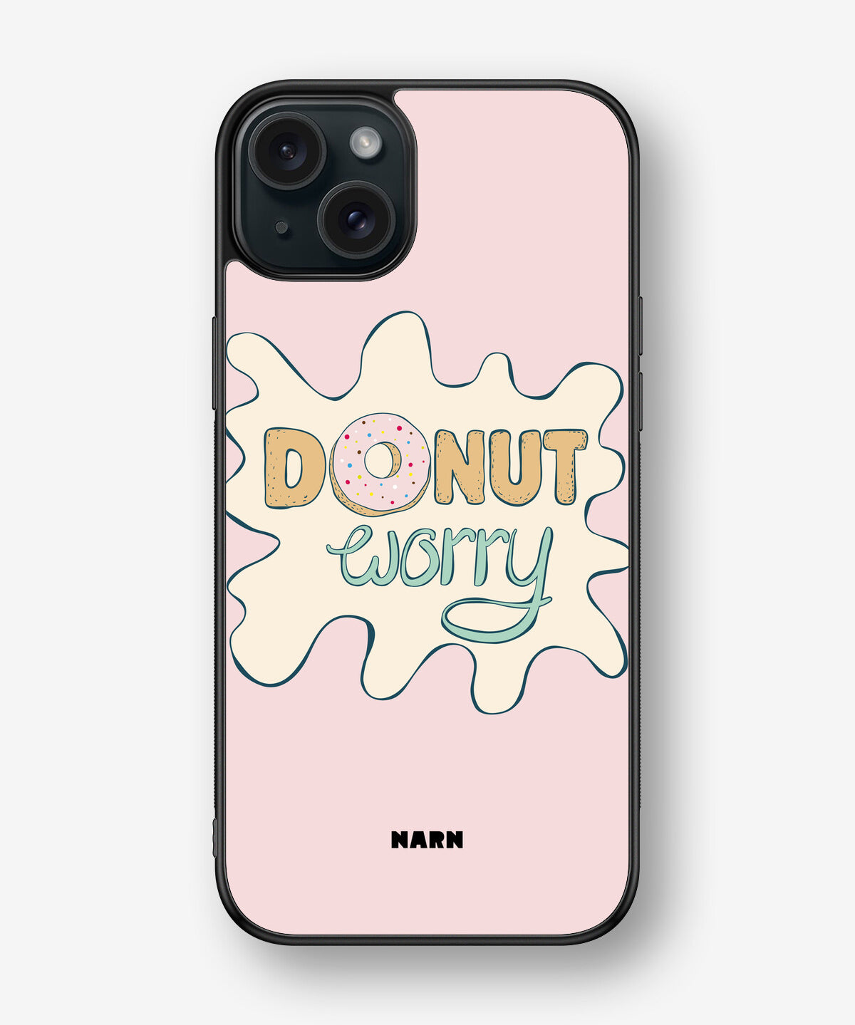 iPhone 15 Plus Hard Case – Donut Worry - View 1