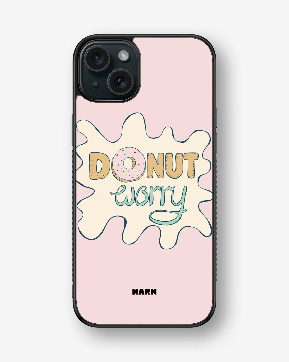 iPhone 15 Plus Hard Case – Donut Worry - View 1