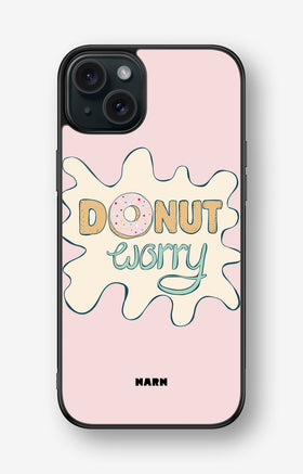 iPhone 15 Plus Hard Case – Donut Worry - View 1