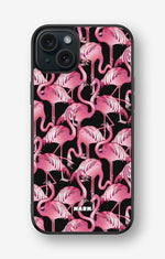 iPhone 15 Plus Hard Case – Flamingos - View 1