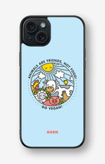 iPhone 15 Plus Hard Case – Friends, Not Food - View 1