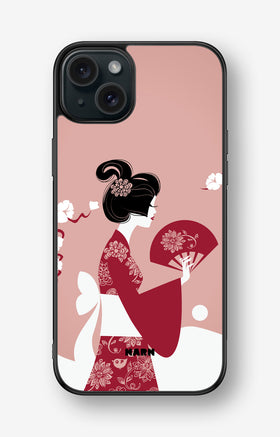 iPhone 15 Plus Hard Case – Geisha - View 1