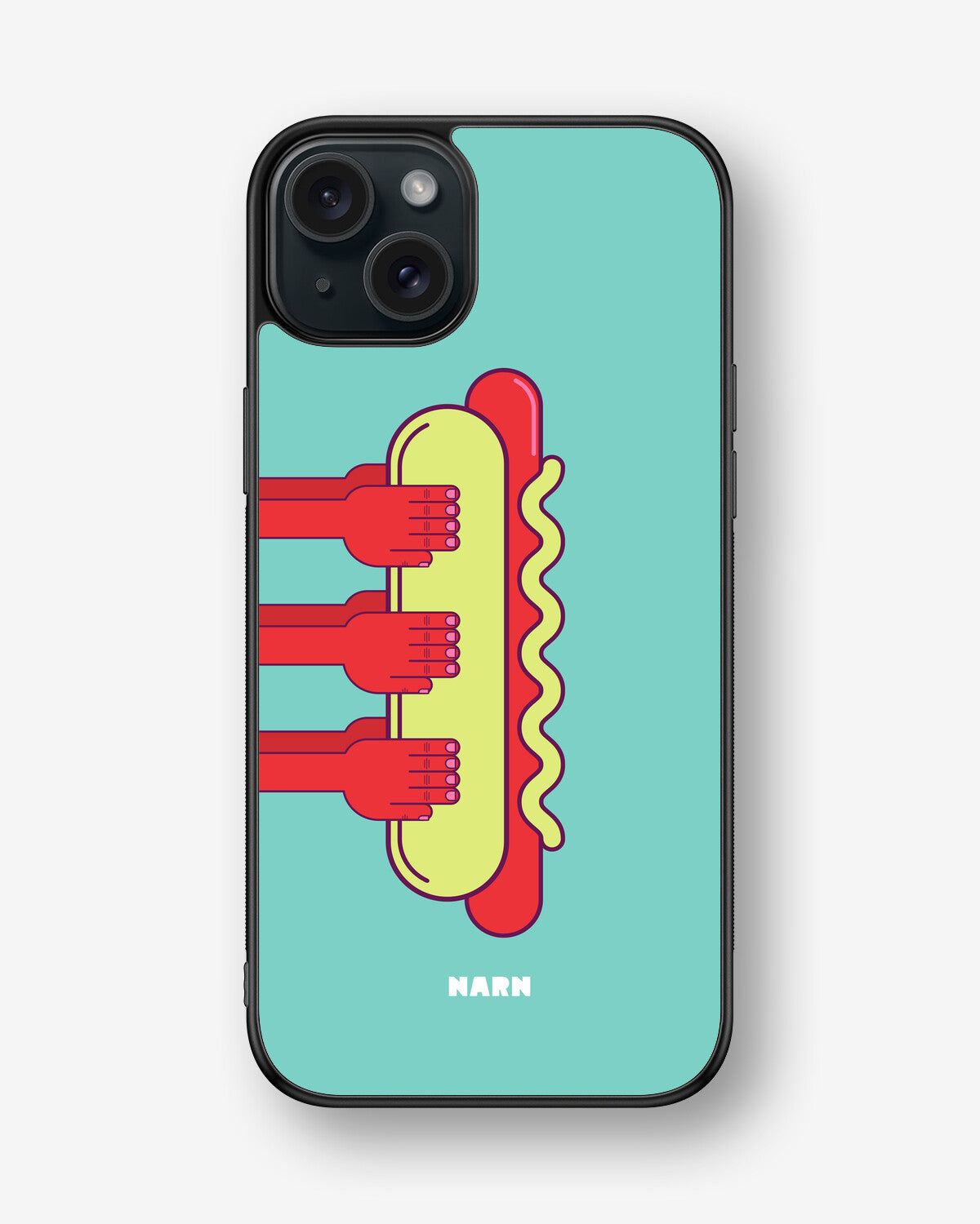 iPhone 15 Plus Hard Case – Hot Dog - View 1