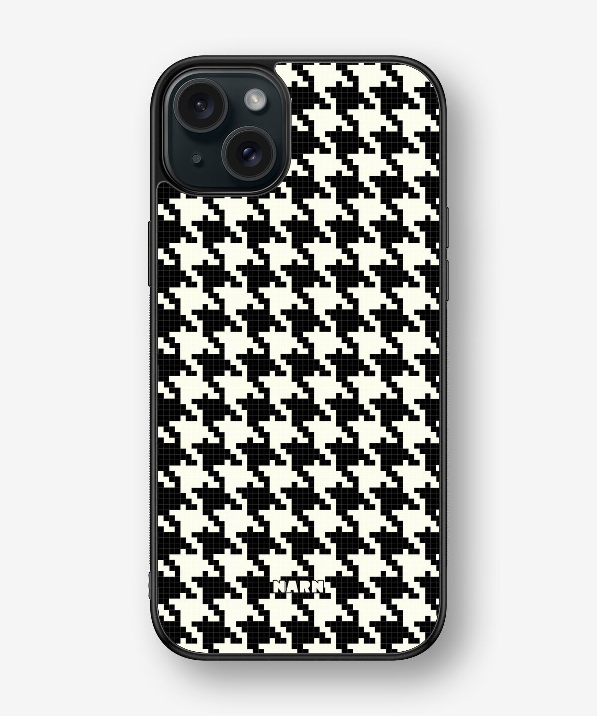 iPhone 15 Plus Hard Case – Houndstooth - View 1