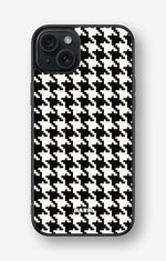 iPhone 15 Plus Hard Case – Houndstooth - View 1