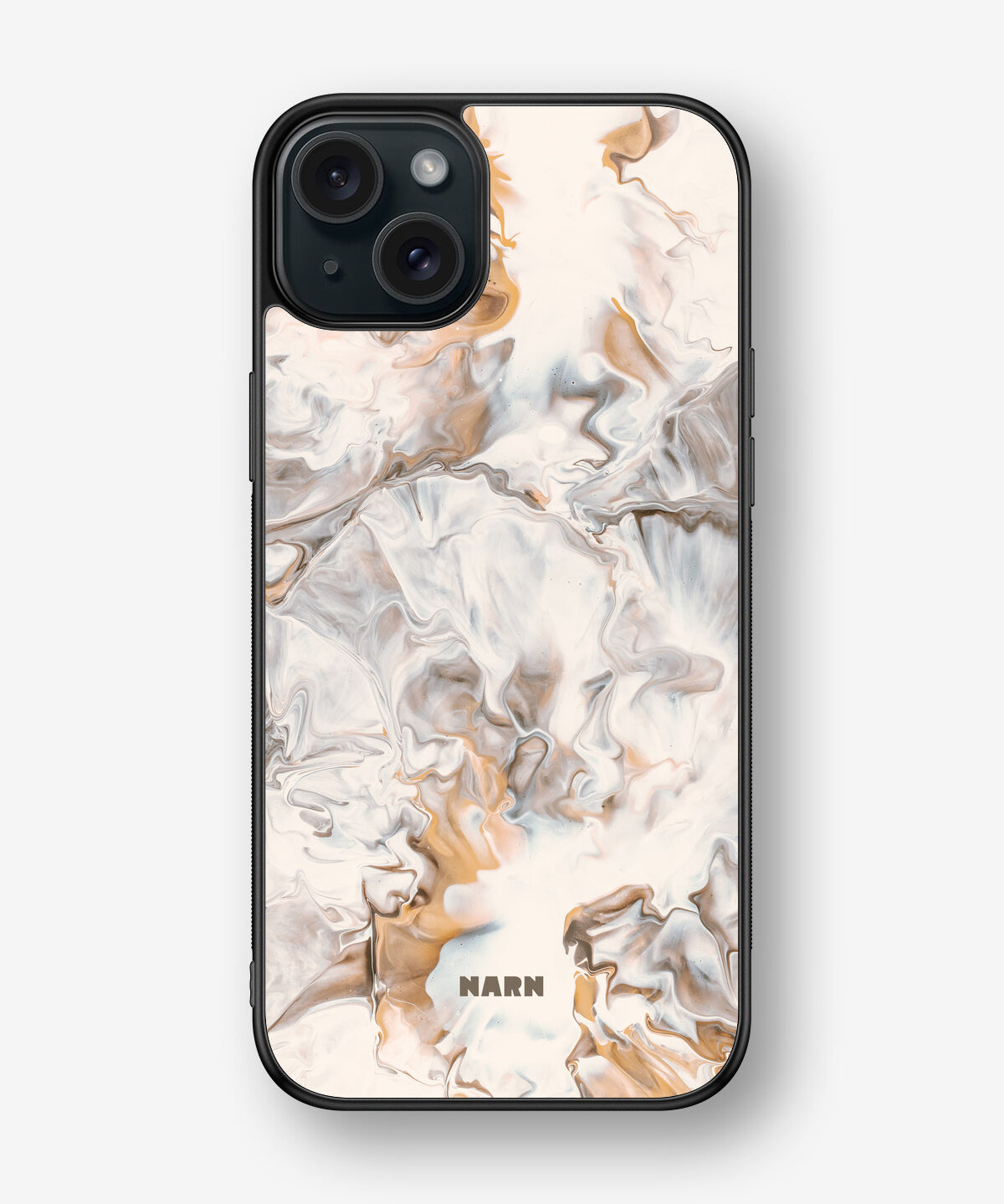 iPhone 15 Plus Hard Case – Icy Caramel - View 1