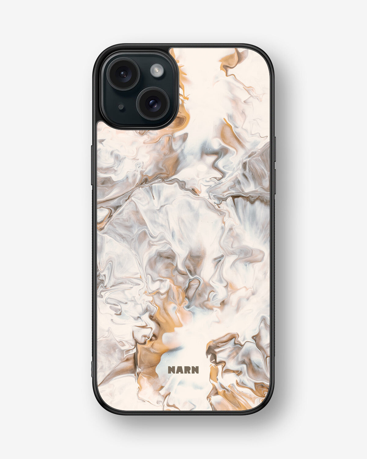 iPhone 15 Plus Hard Case – Icy Caramel - View 1