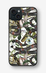 iPhone 15 Plus Hard Case – Jungle Snake - View 1
