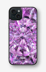 iPhone 15 Plus Hard Case – Lavender Crystals - View 1