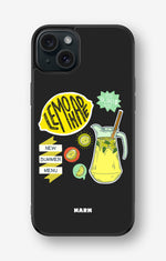 iPhone 15 Plus Hard Case – Lemon Summer - View 1