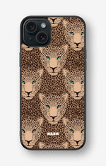 iPhone 15 Plus Hard Case – Leopard Gaze - View 1
