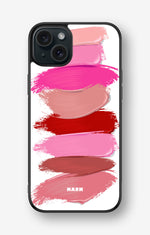 iPhone 15 Plus Hard Case – Lipstick Smears - View 1