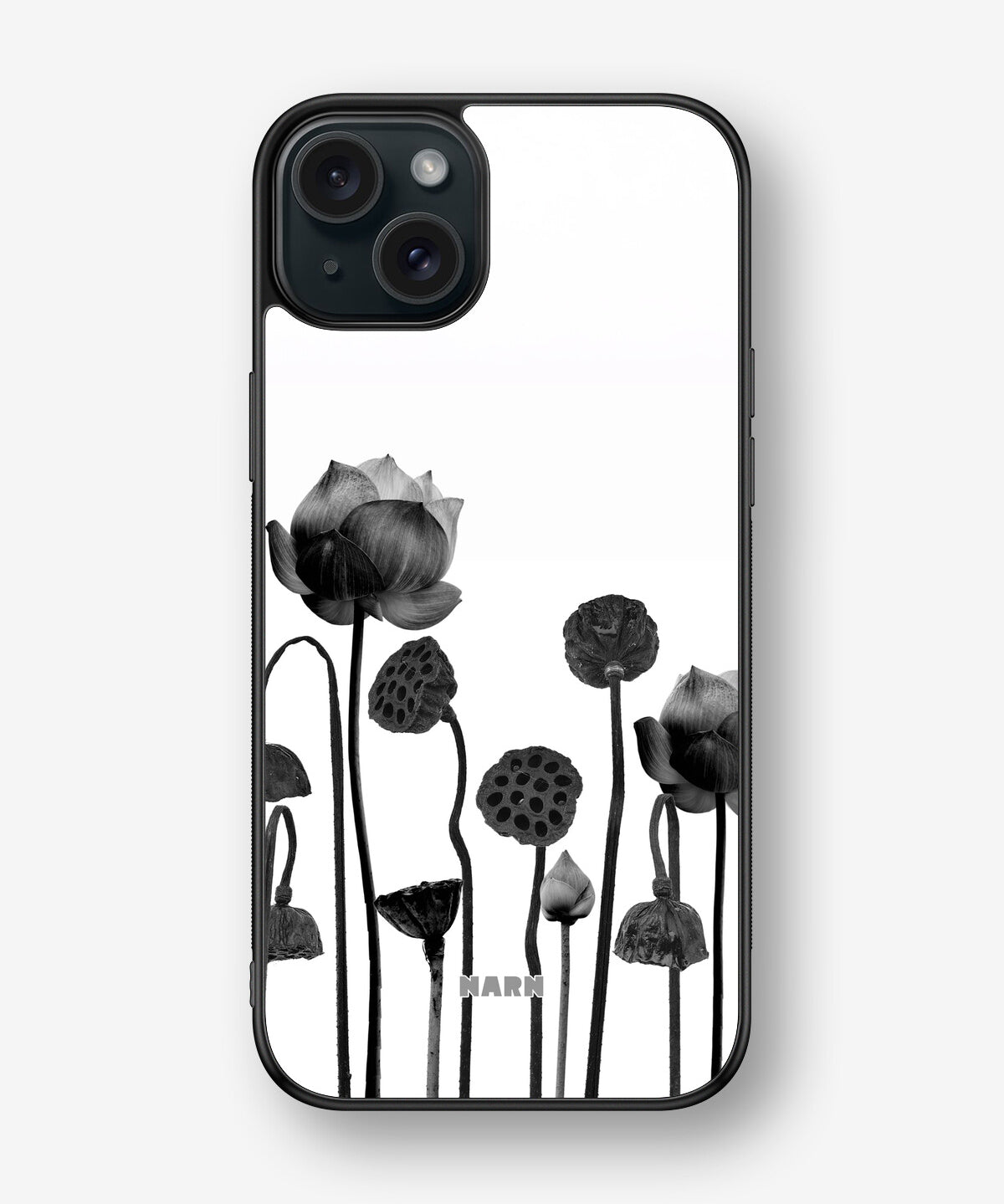 iPhone 15 Plus Hard Case – Lotus Blooms - View 1