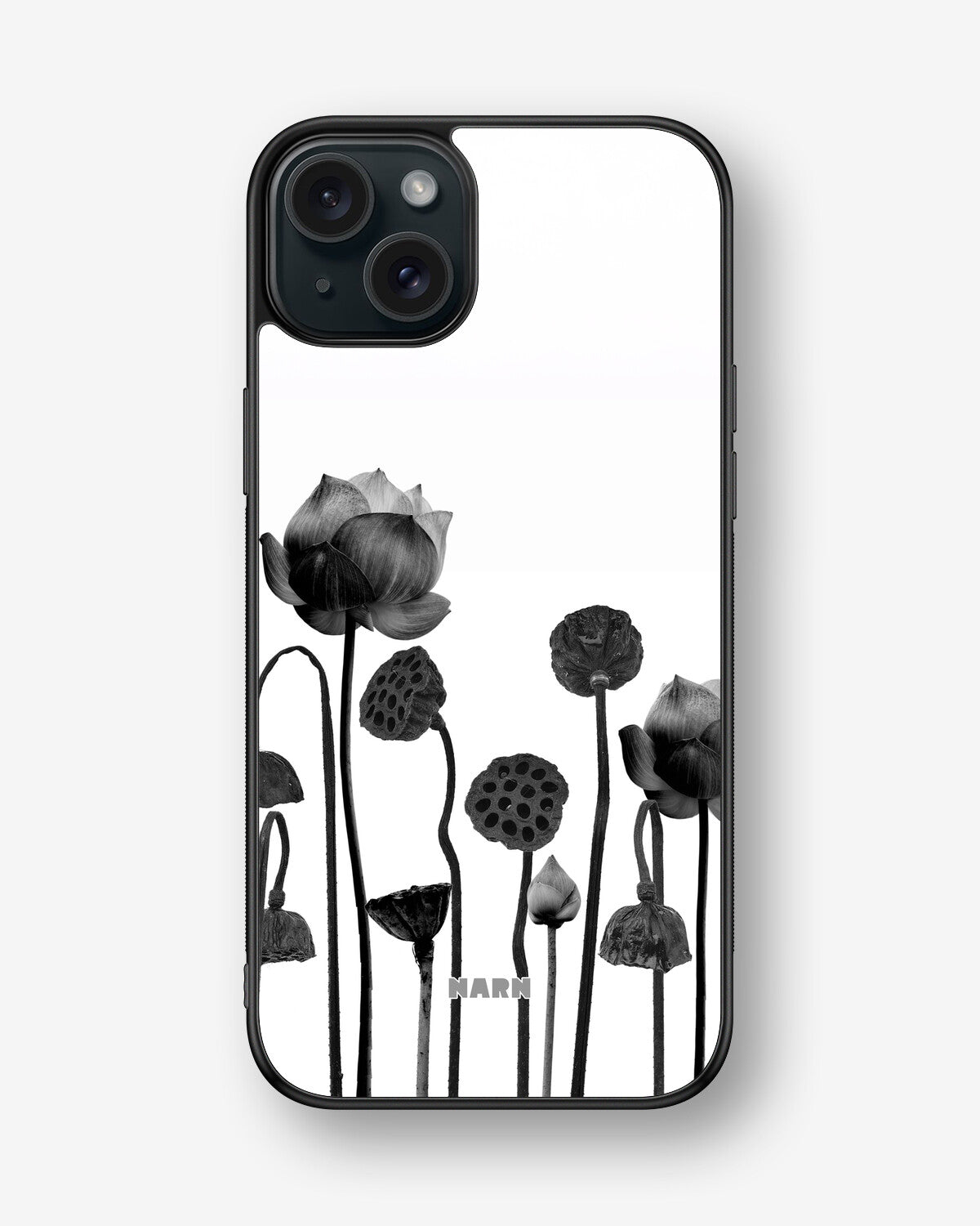 iPhone 15 Plus Hard Case – Lotus Blooms - View 1