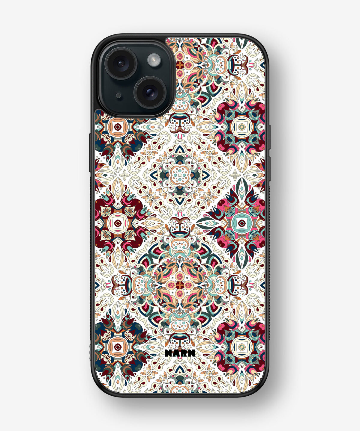 iPhone 15 Plus Hard Case – Luxury Tile - View 1