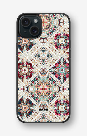 iPhone 15 Plus Hard Case – Luxury Tile - View 1
