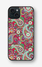 iPhone 15 Plus Hard Case – Paisley Paradise - View 1