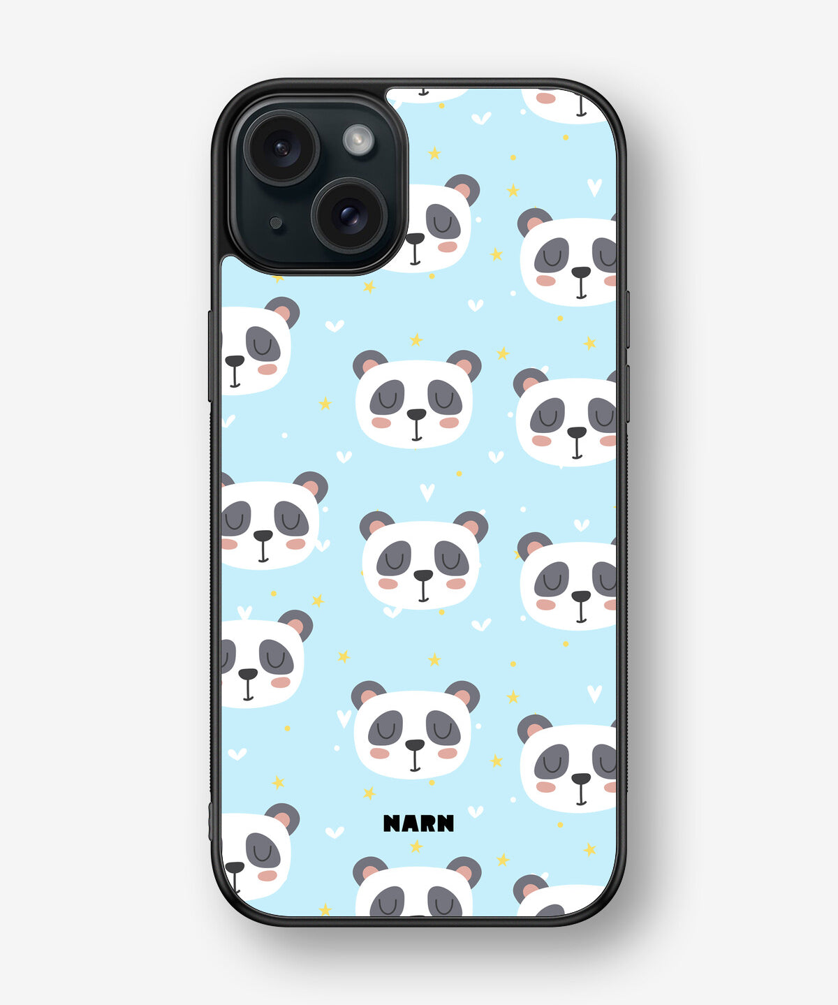 iPhone 15 Plus Hard Case – Panda Dreams - View 1