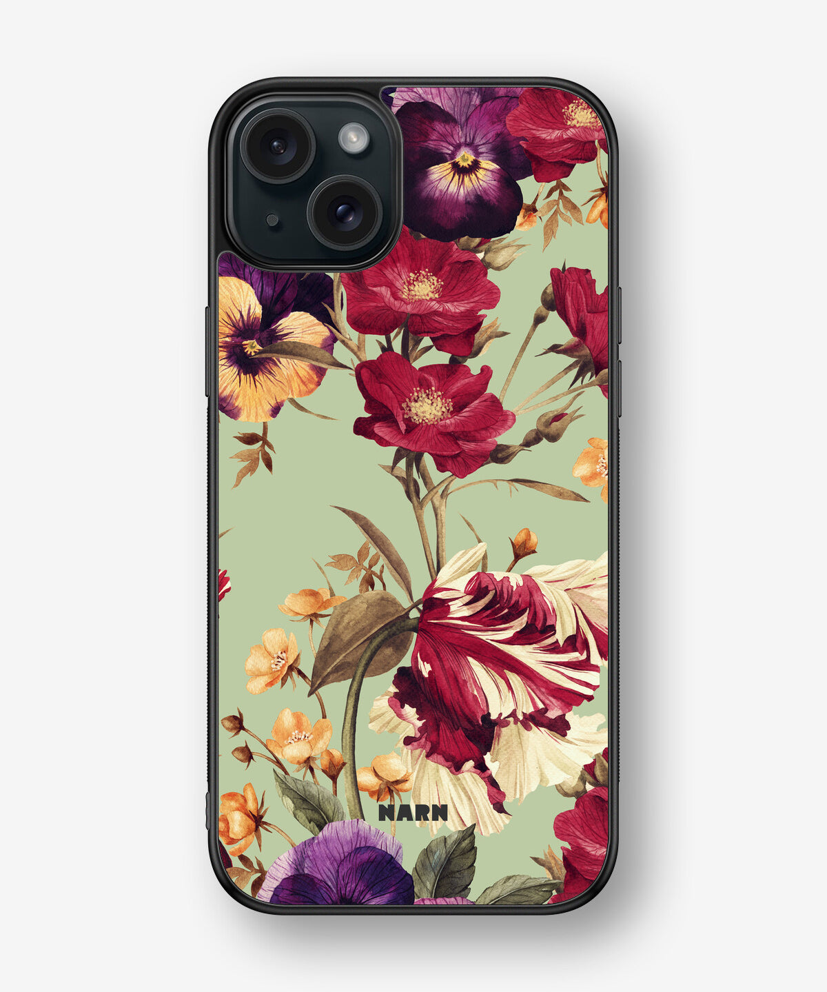 iPhone 15 Plus Hard Case – Pansy Pansy - View 1