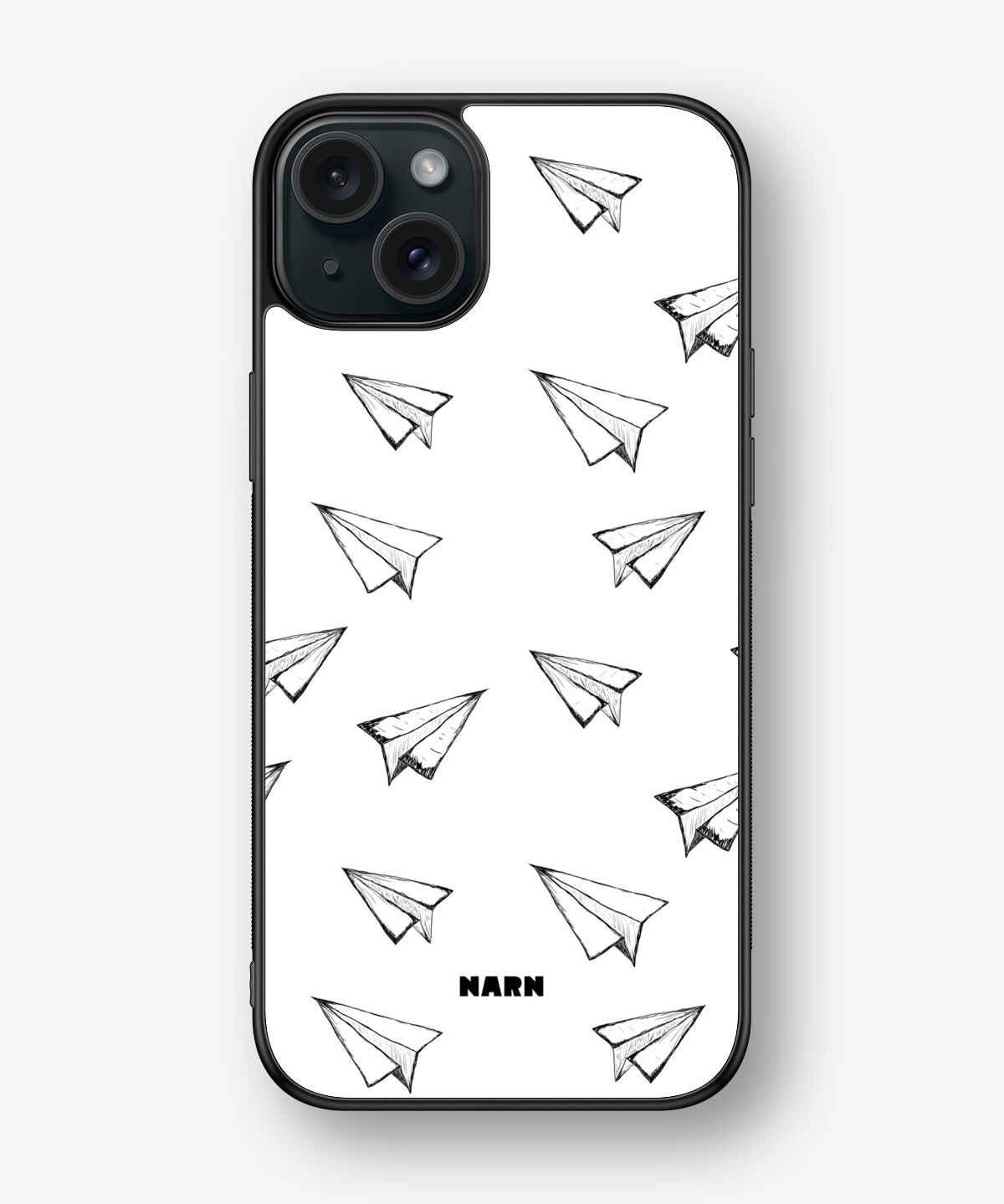 iPhone 15 Plus Hard Case – Paper Planes - View 1