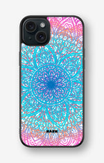 iPhone 15 Plus Hard Case – Pastel Mandala - View 1