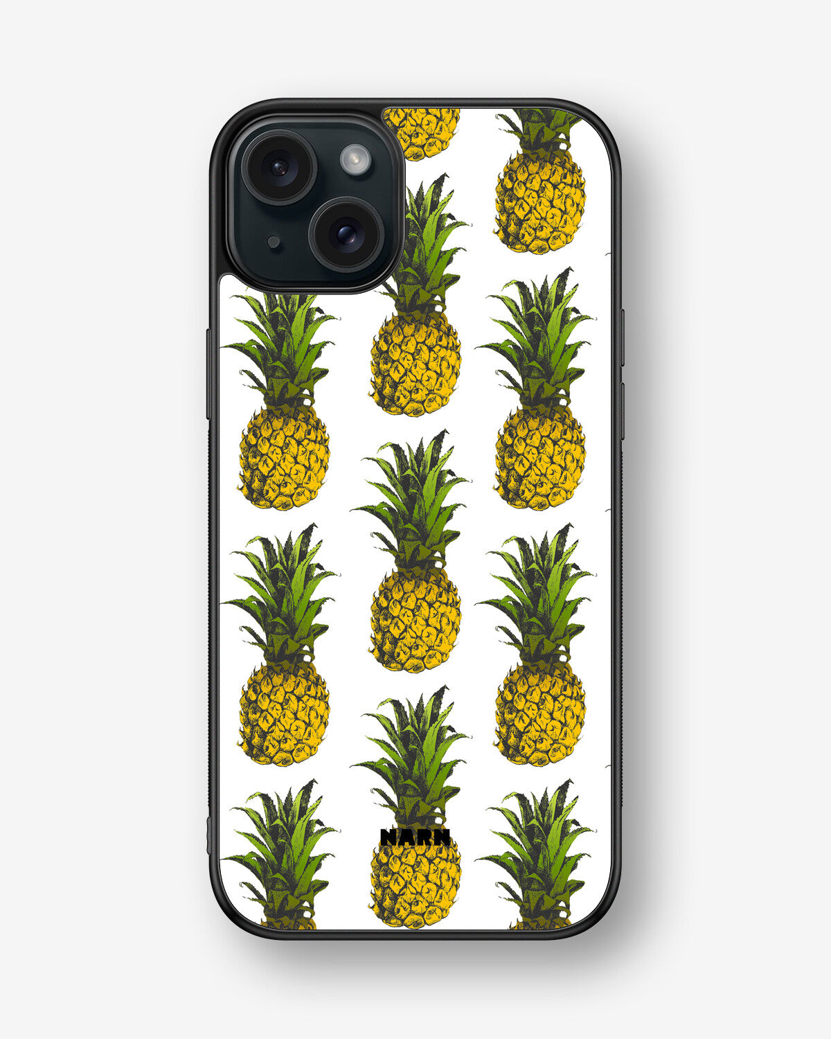 iPhone 15 Plus Hard Case – Pineapple Bliss - View 1