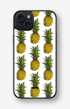 iPhone 15 Plus Hard Case – Pineapple Bliss - View 1