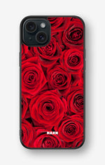 iPhone 15 Plus Hard Case – Red Roses - View 1