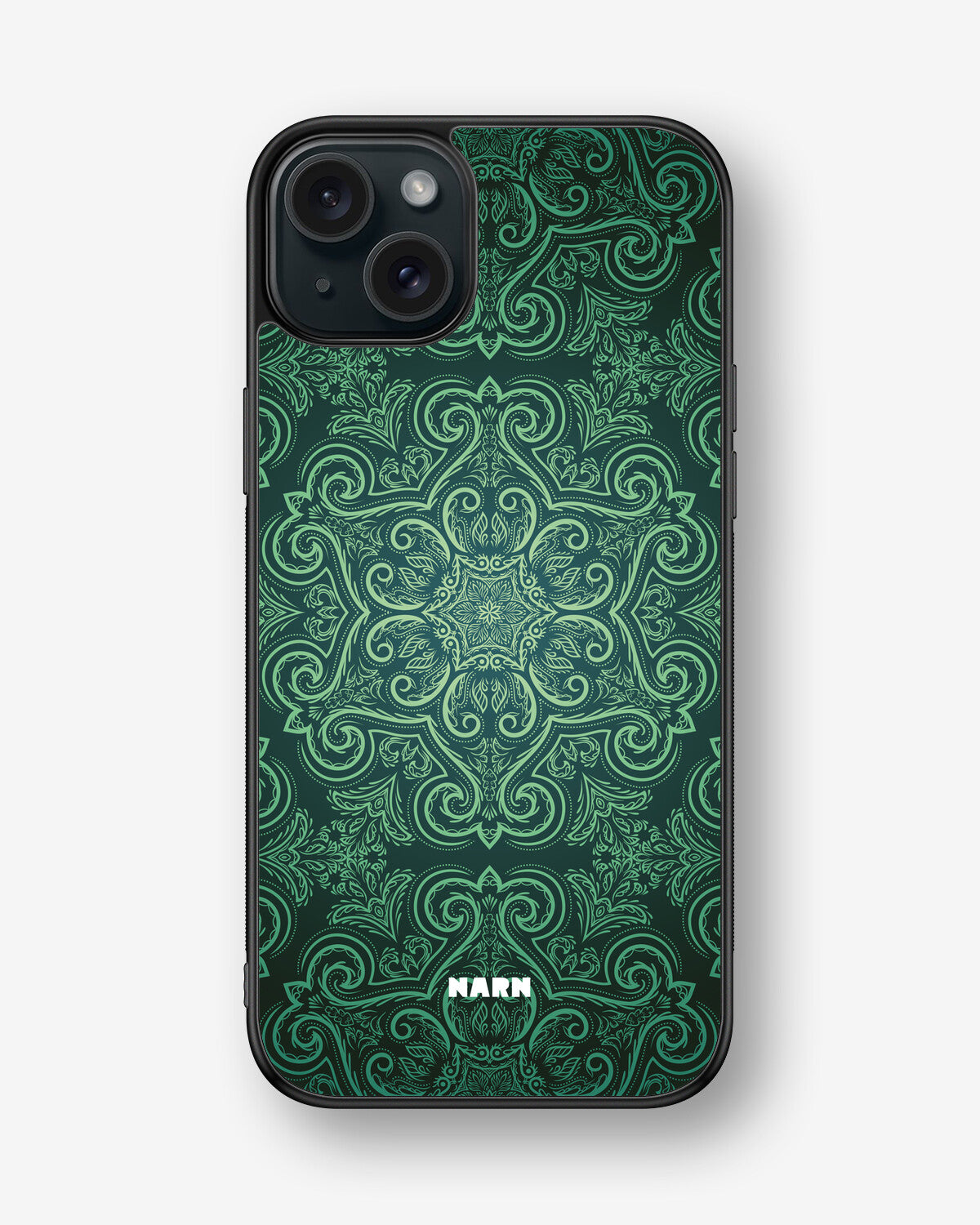 iPhone 15 Plus Hard Case – Retro Forest - View 1