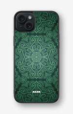 iPhone 15 Plus Hard Case – Retro Forest - View 1