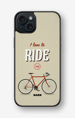 iPhone 15 Plus Hard Case – Ride My Bicycle - View 1