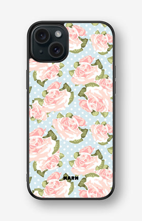 iPhone 15 Plus Hard Case – Rose Garden - View 1