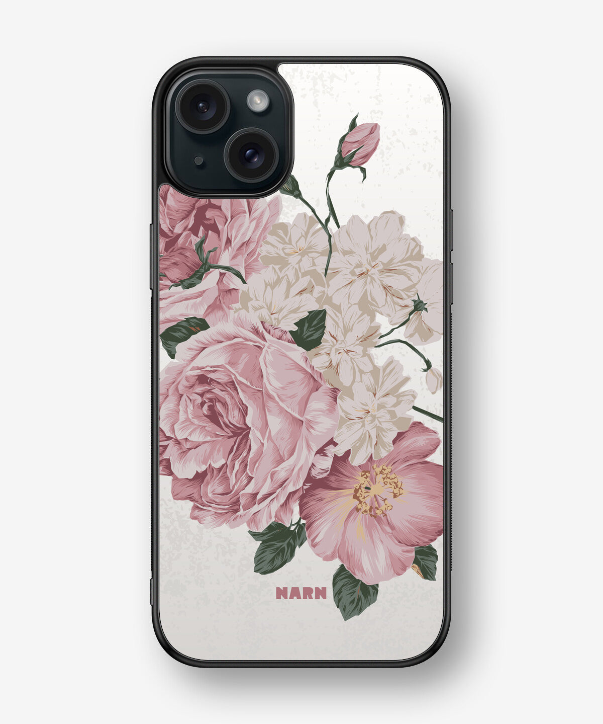 iPhone 15 Plus Hard Case – Roses - View 1