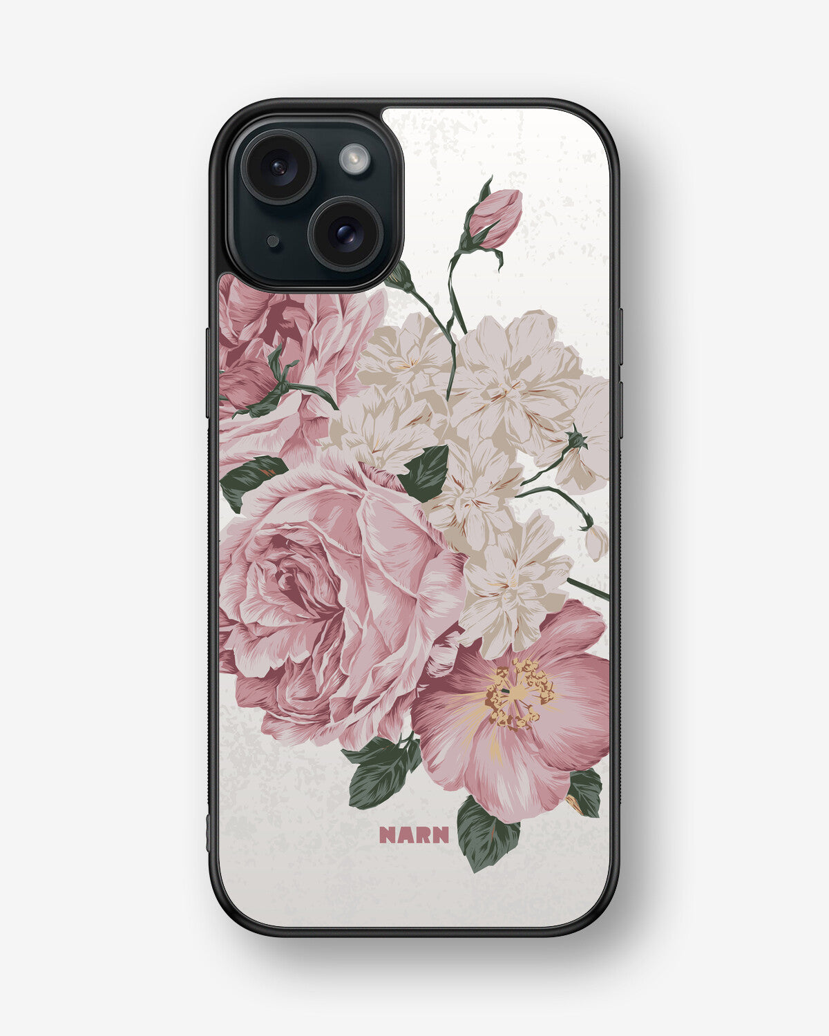 iPhone 15 Plus Hard Case – Roses - View 1