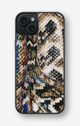 iPhone 15 Plus Hard Case – Shining Snakeskin - View 1