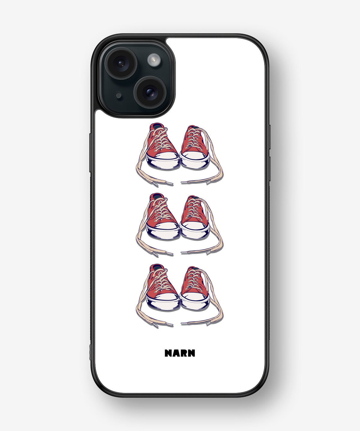 iPhone 15 Plus Hard Case – Shoes - View 1