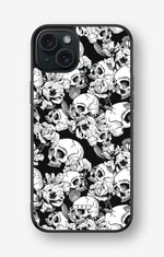 iPhone 15 Plus Hard Case – Skull Garden - View 1